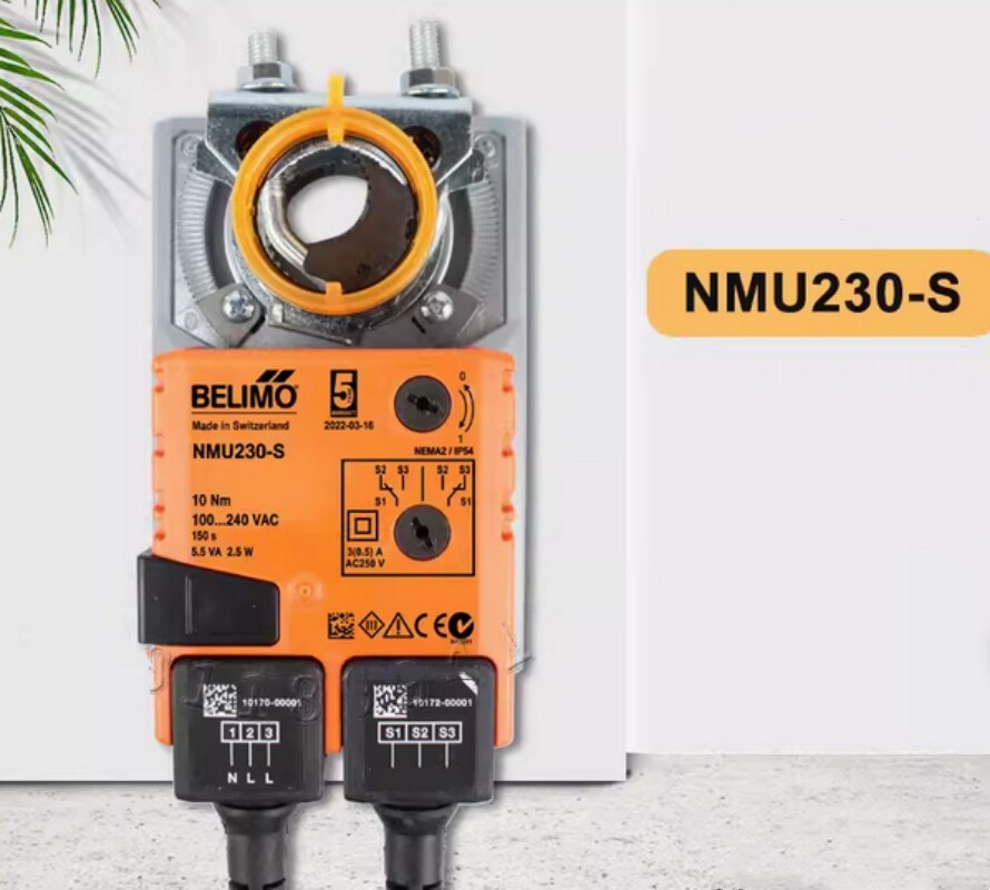 BELIMO NMU230-S Damper Actuator 20Nm 100.240VAC-UPS or DHL fast delivery