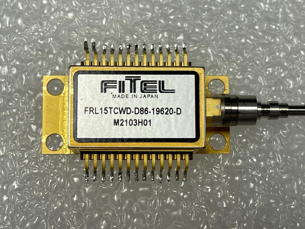 FITEL Full Band Tunable DFB Laser Module, 40mW DWDM, C-Band