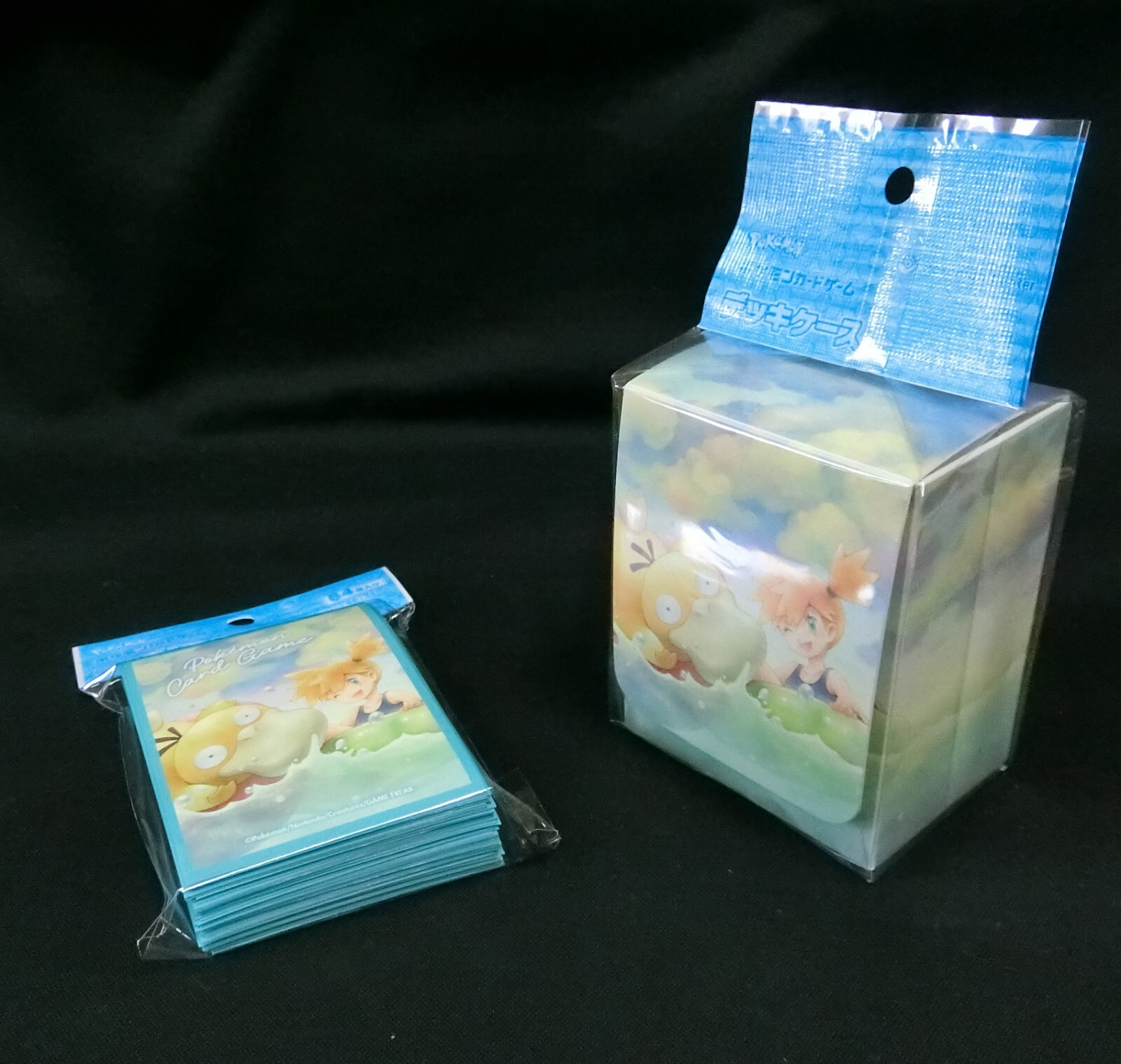 Pokemon Card SV Card Sleeve (64) Deck Case Set Misty and Psyduck Japanese