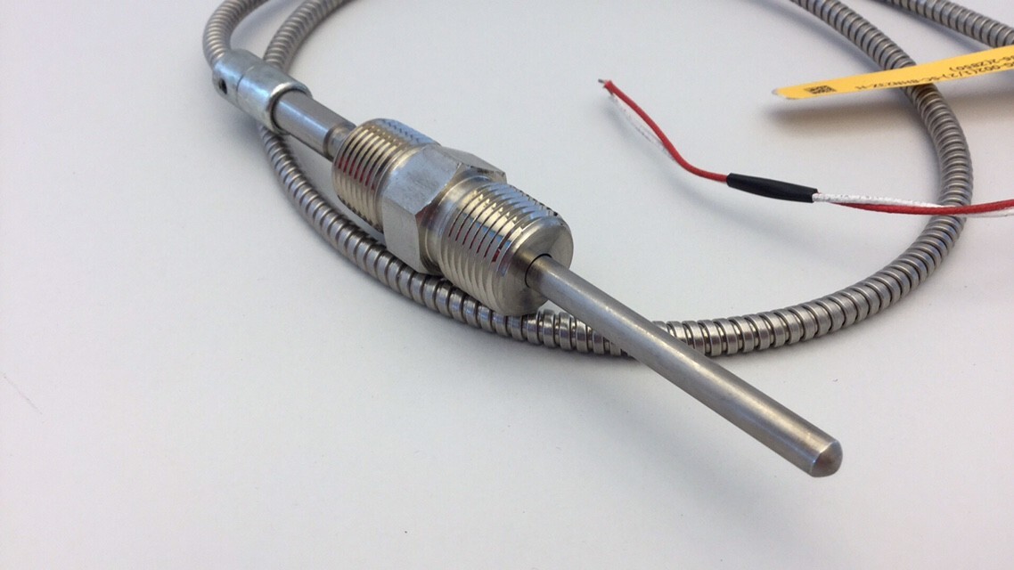 SW Controls J48G-002(1/2)-SC-8HN23Z-H Thermocouple 1/2" X 1/2" NPT 1/4" Sheath