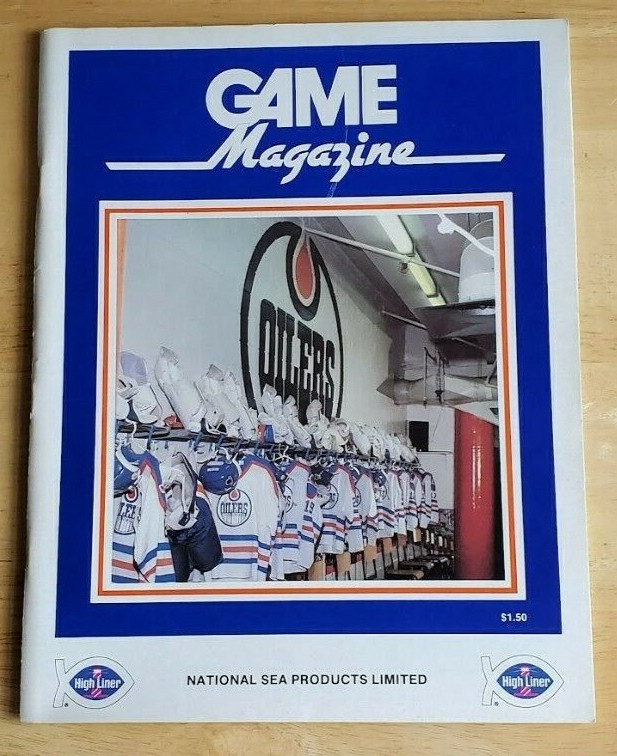 Nova Scotia Oilers Rochester Americans program February 13 1985 Ted Nolan