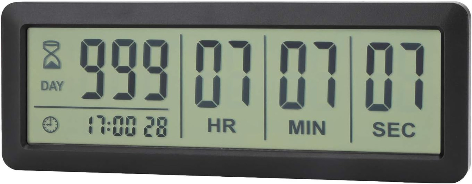 Digital Countdown Days Timer - Ay4053-Black Upgraded Big 999 Days Count down ...