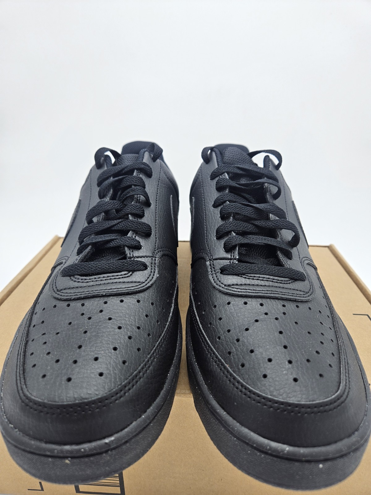 Size 12 - Nike Court Vision Low Triple Black