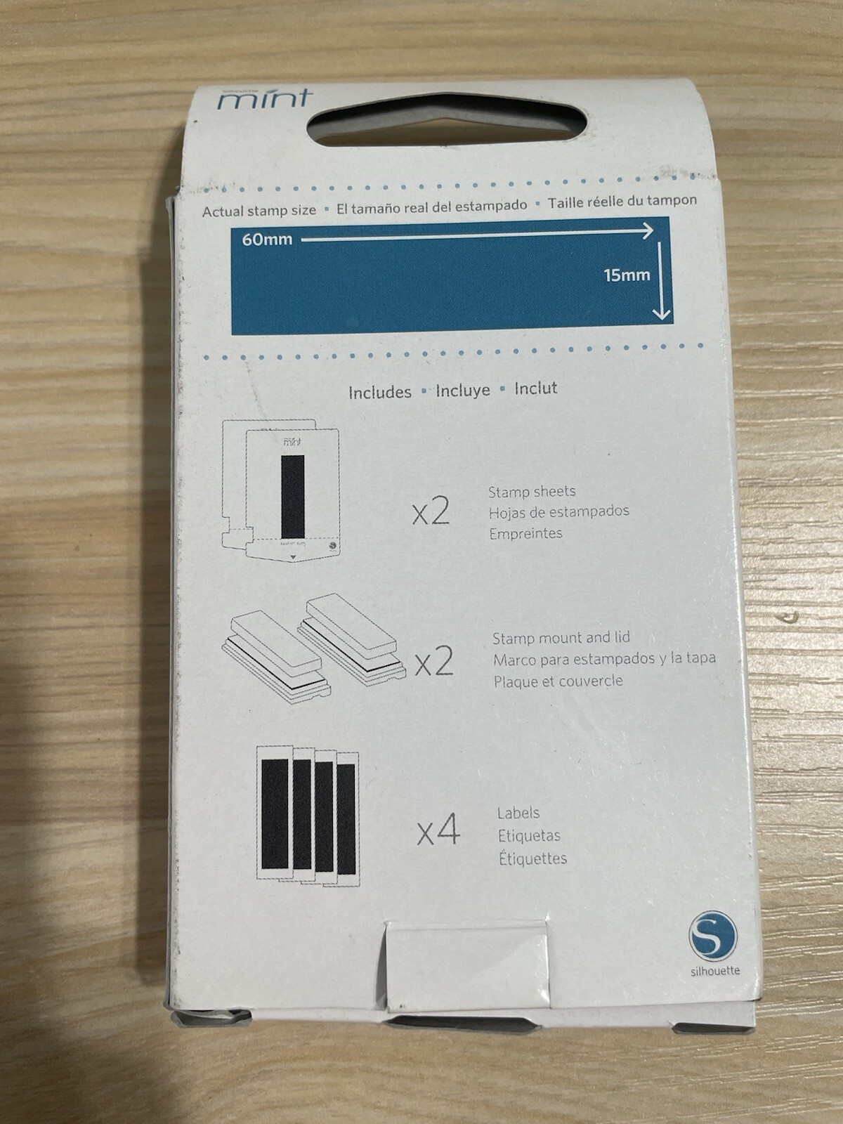 Silhouette Mint Stamp Machine With Ink And Stamp Sheets