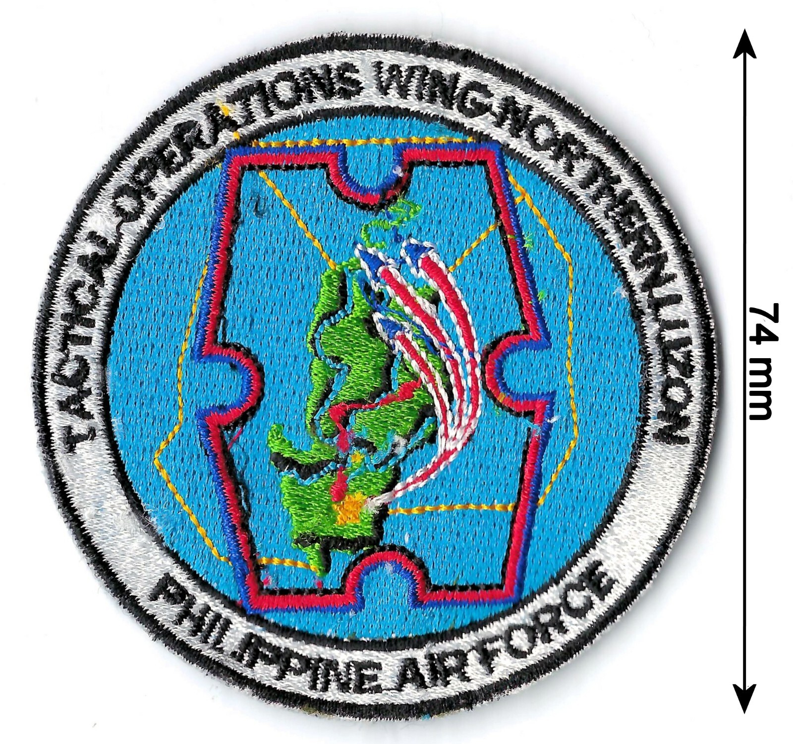 Philippine Air Force PAF Tactical Operations Wing Northern Luzon Sleeve Patch