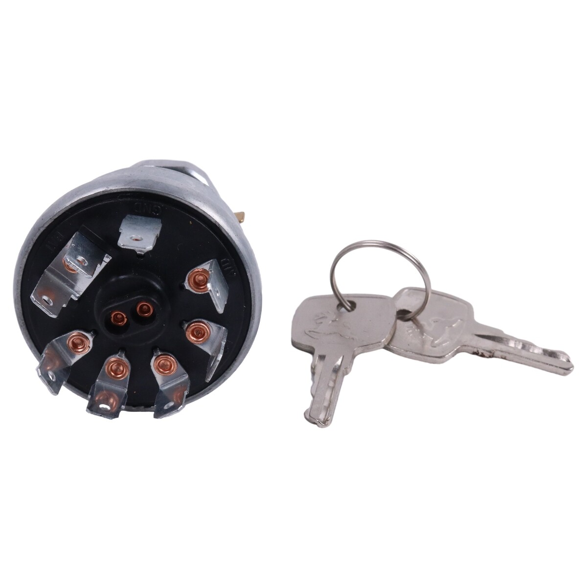 Ignition Key Switch RE45963 For John Deere 5-754 5055E 5065E 5075E 5078E 5085E