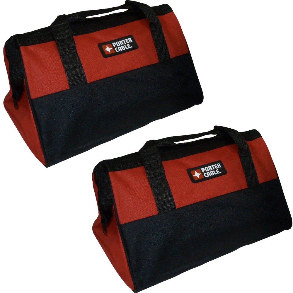 Porter Cable PCCK616L4 (2 Pack) Genuine Tool Bags For PCCK616L4 - 90628318-2PK