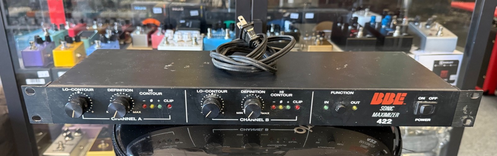BBE 422 Sonic Maximizer Rack Processor 1990's USA made 1U -Tested and working