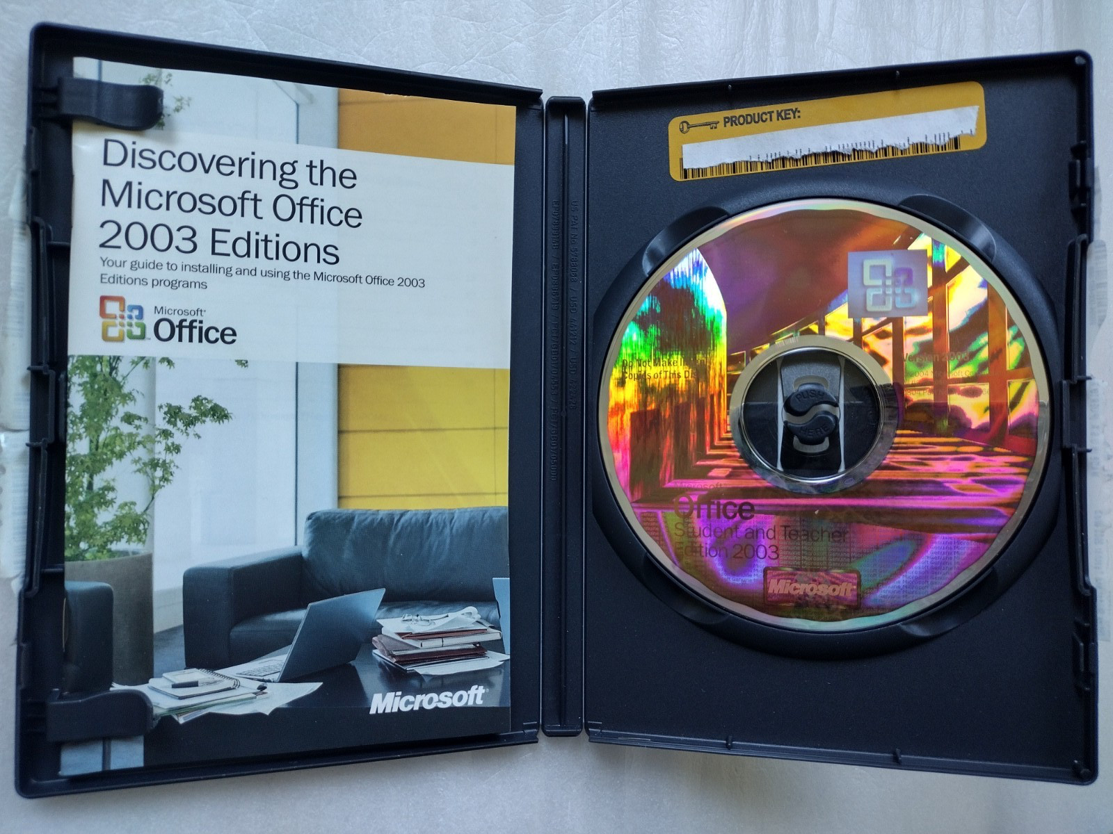 Microsoft® Office Student and Teacher 2003 for Windows Genuine CD w/ Product Key