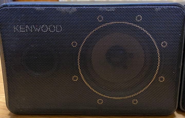 Kenwood CM-5 Compact Speaker System 10cm Cone Full Range 40W 8Ω