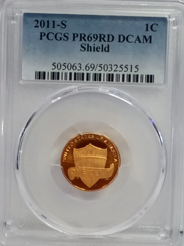2011 S PCGS PR69DCAM Year Set--14 Coin Set, With $1 .50, .25, .10, .05, & .01
