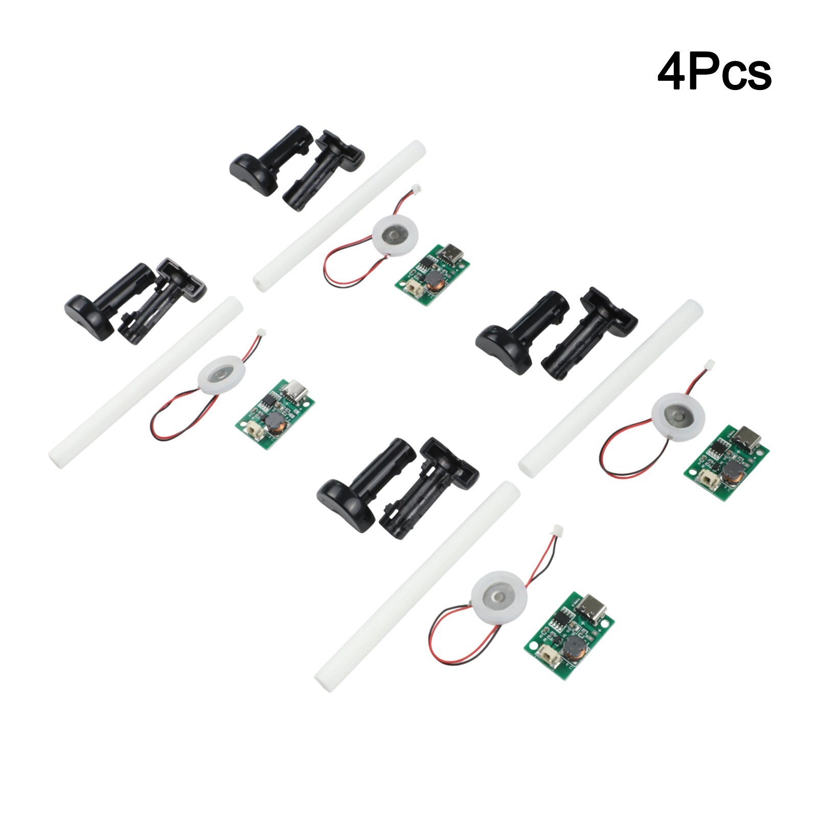 Easily Usable Set of 4 for typec Humidifier Modules with Continuous Spray