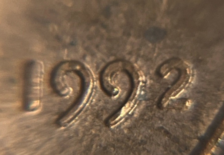 1992 Lincoln Penny Errors DDO Doubling In Date