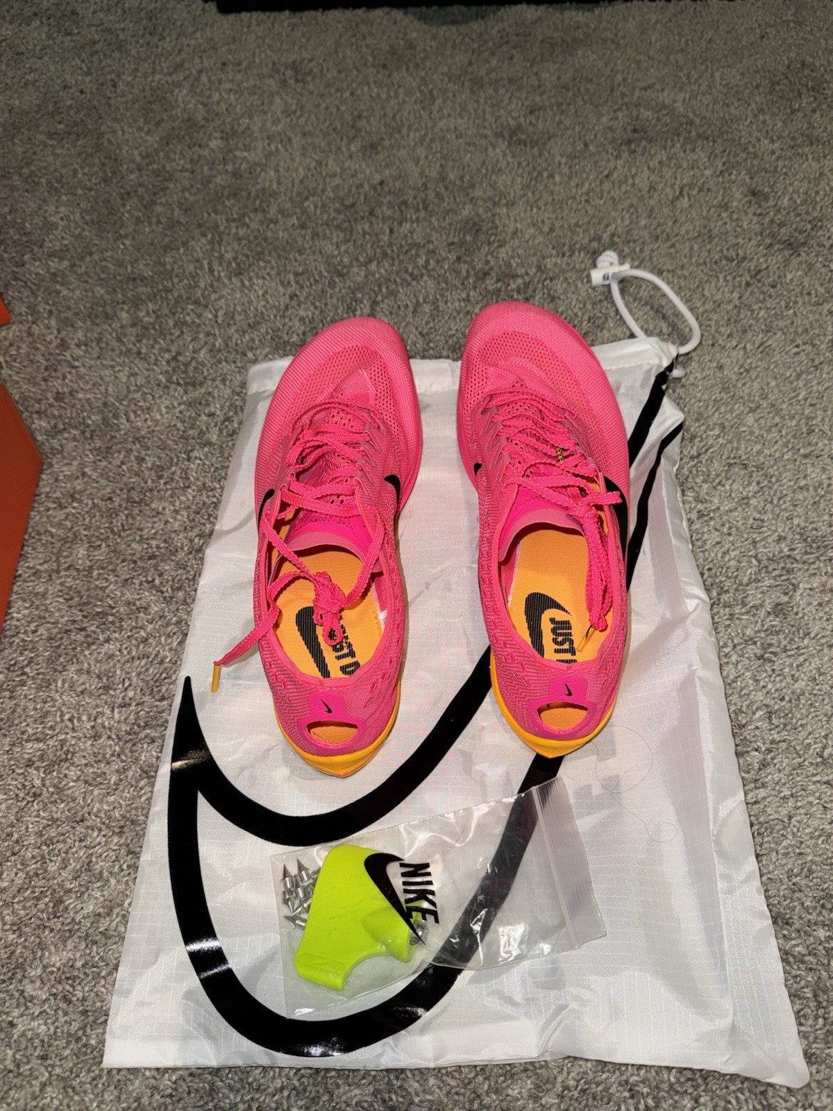 Nike ZoomX Dragonfly Hyper Pink Track Spikes Men's Sizes 8 & 11.5 CV0400-600