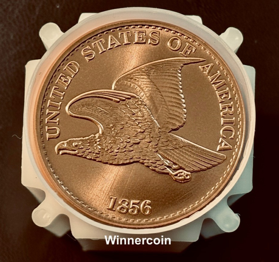 American Flying Eagle Design 1 oz .999 Fine Copper Round USA