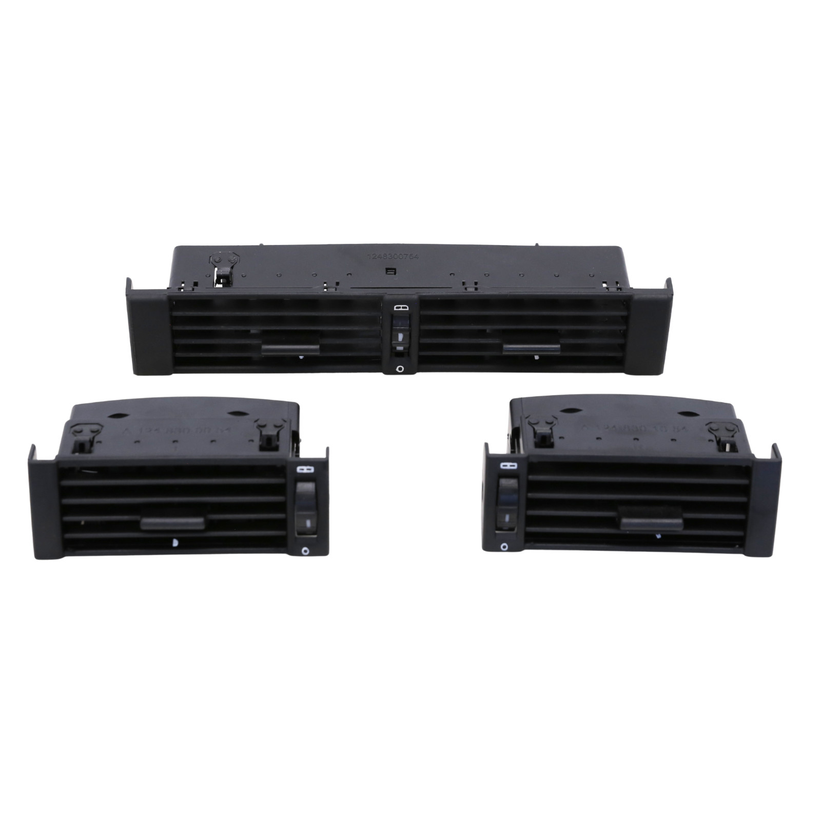 HEATER AIR VENT SET GRILLE FOR MERCEDES W124 1984-1996 AC LEFT RIGHT CENTER