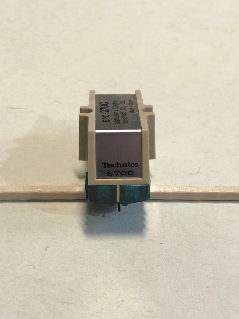 Technics EPC270C Cartridge Headshell without stylus working Tested Japan