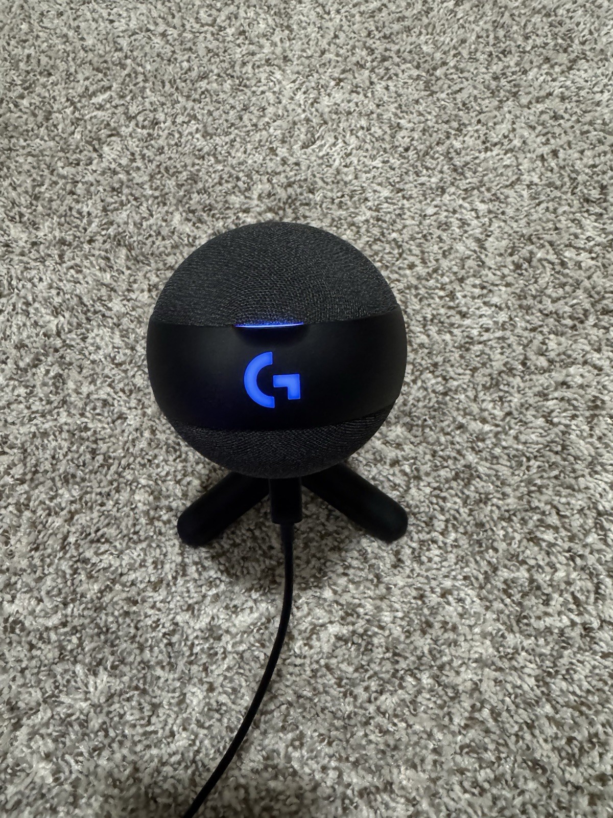 Logitech Yeti Orb Wired-USB Freestanding Desktop Microphone Black