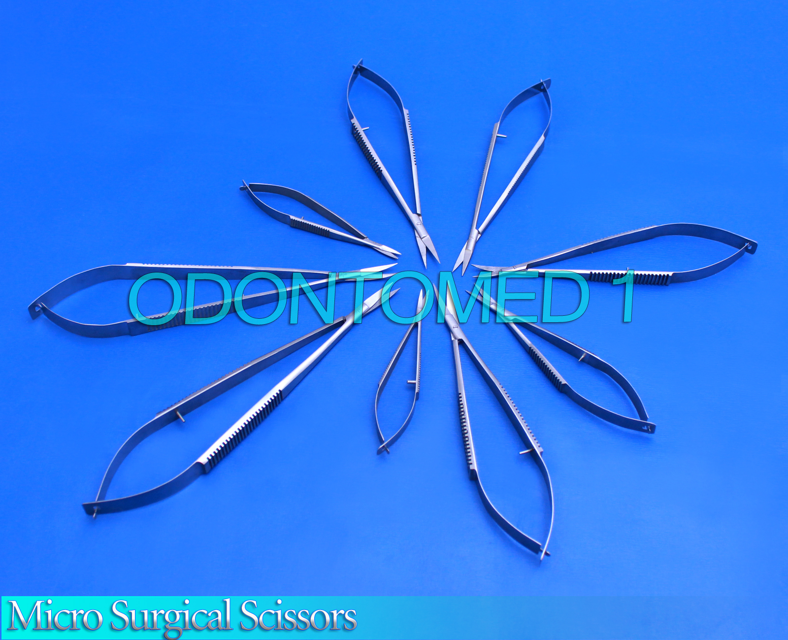 10 Micro Surgical Scissors Ophthalmic & Lab Instruments
