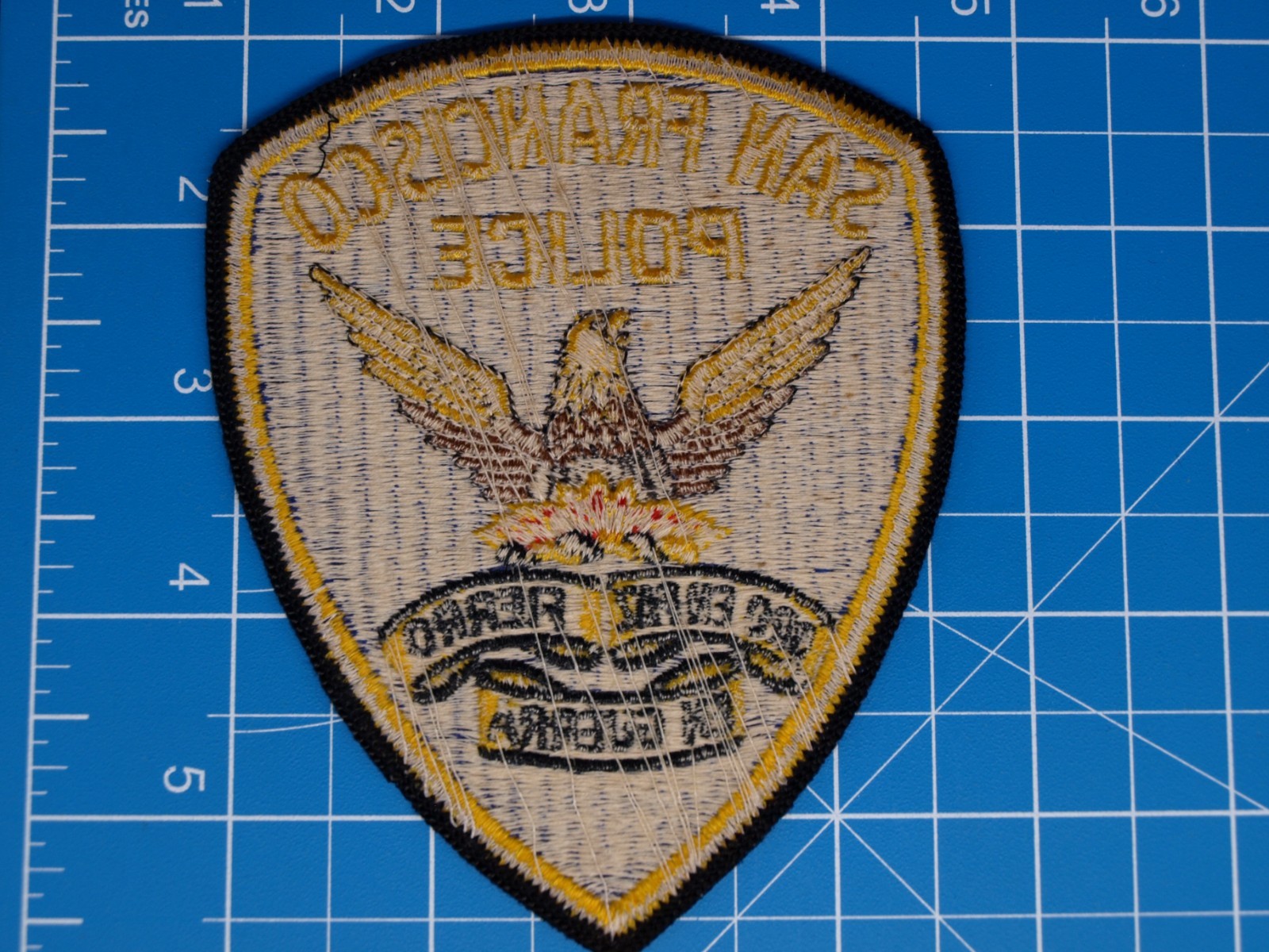 San Francisco California Police patch