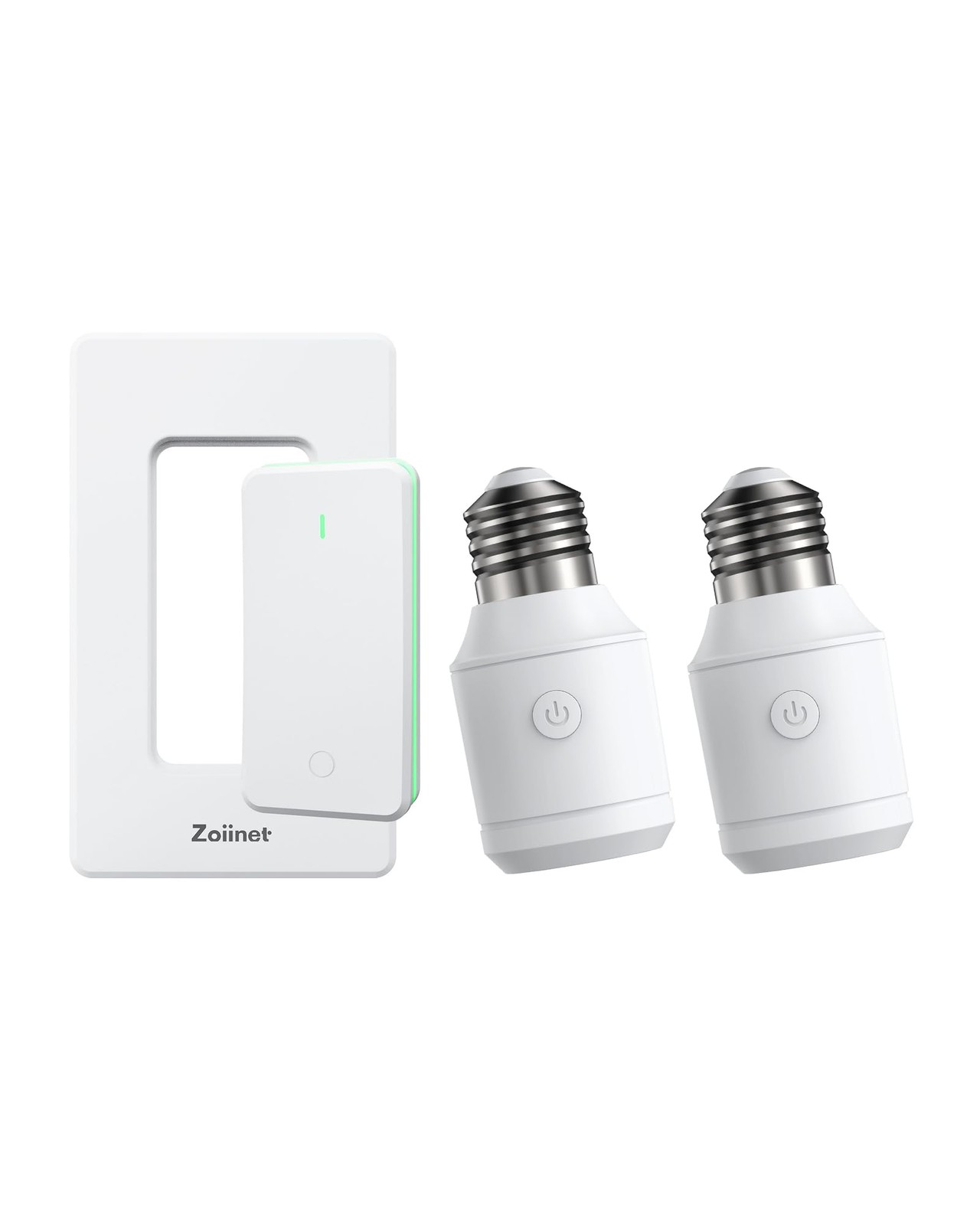Zoiinet 500W Remote Control Light Bulb Socket, Wireless Light Switch for Pull
