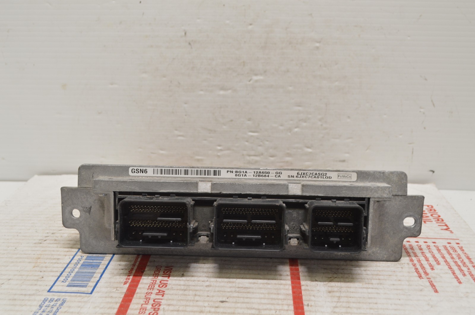 2011 2012 Ford Taurus 3.5L BG1A-12A650-GG Engine Control Module Unit Ecm F71 008