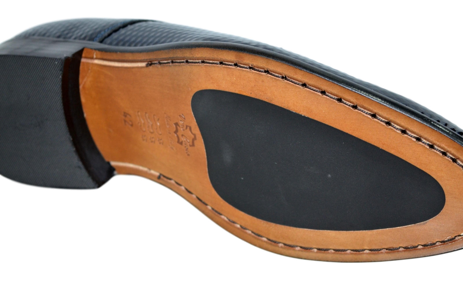 HIGH LEVEL CEREMONY SHOES MEN MODEL DERBI ARTICLE 214N BLUE CUBES