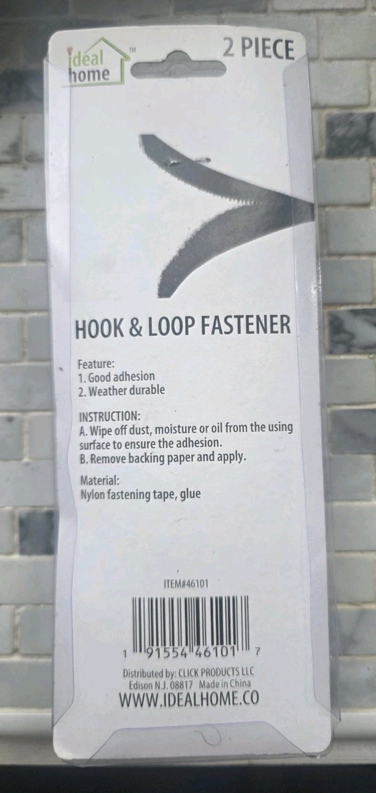 Hook And Fastener 2 Piece