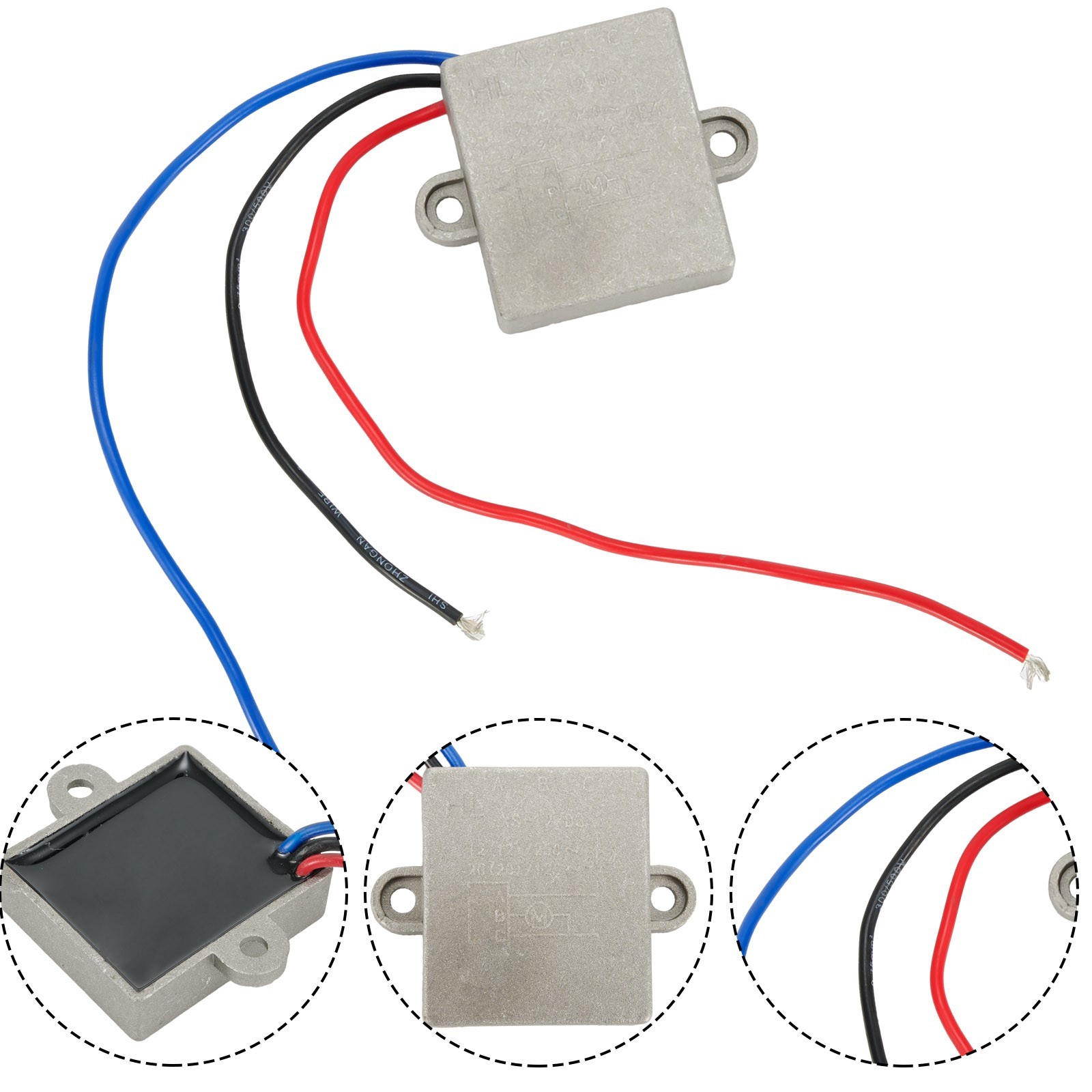 Switch Soft 230V To 25A 43*13*38mm Aluminum For Power Tools