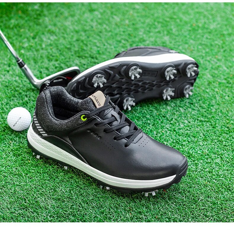 Professional Golf Shoes Spikes Men Comfortable Waterproof Golf Training Sneakers