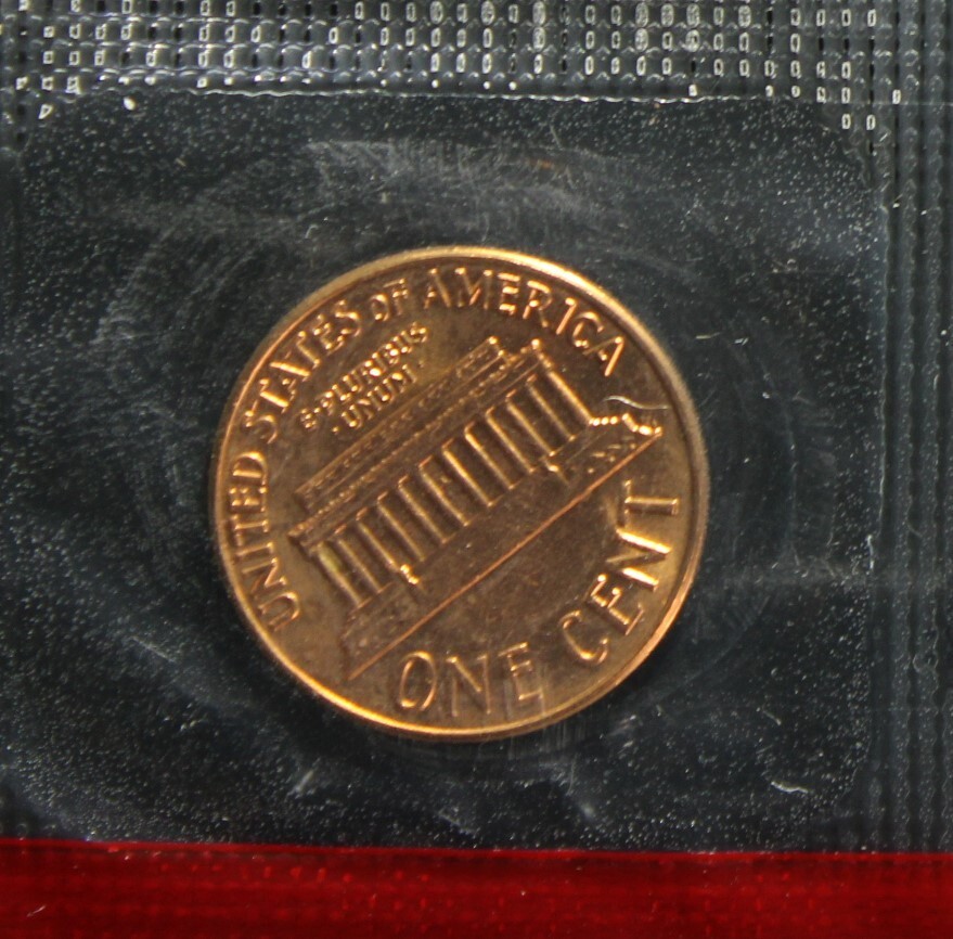 1969 D Lincoln 1C UNC Multiple Errors Obv & Rev: DDO-Misplaced D Mint Mark-No FG