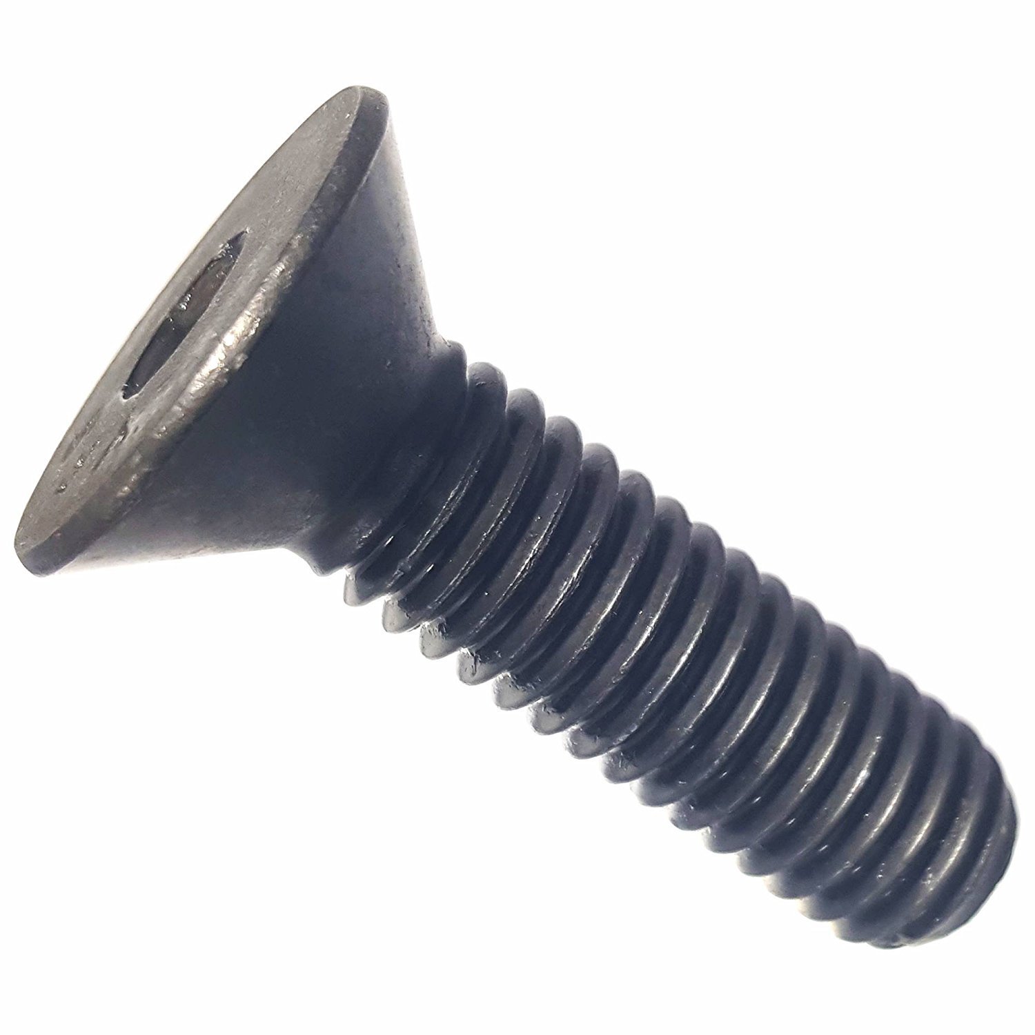 5/16-18 x 3/4" Flat Head Socket Cap Screws Grade 8 Steel Black Oxide Qty 50