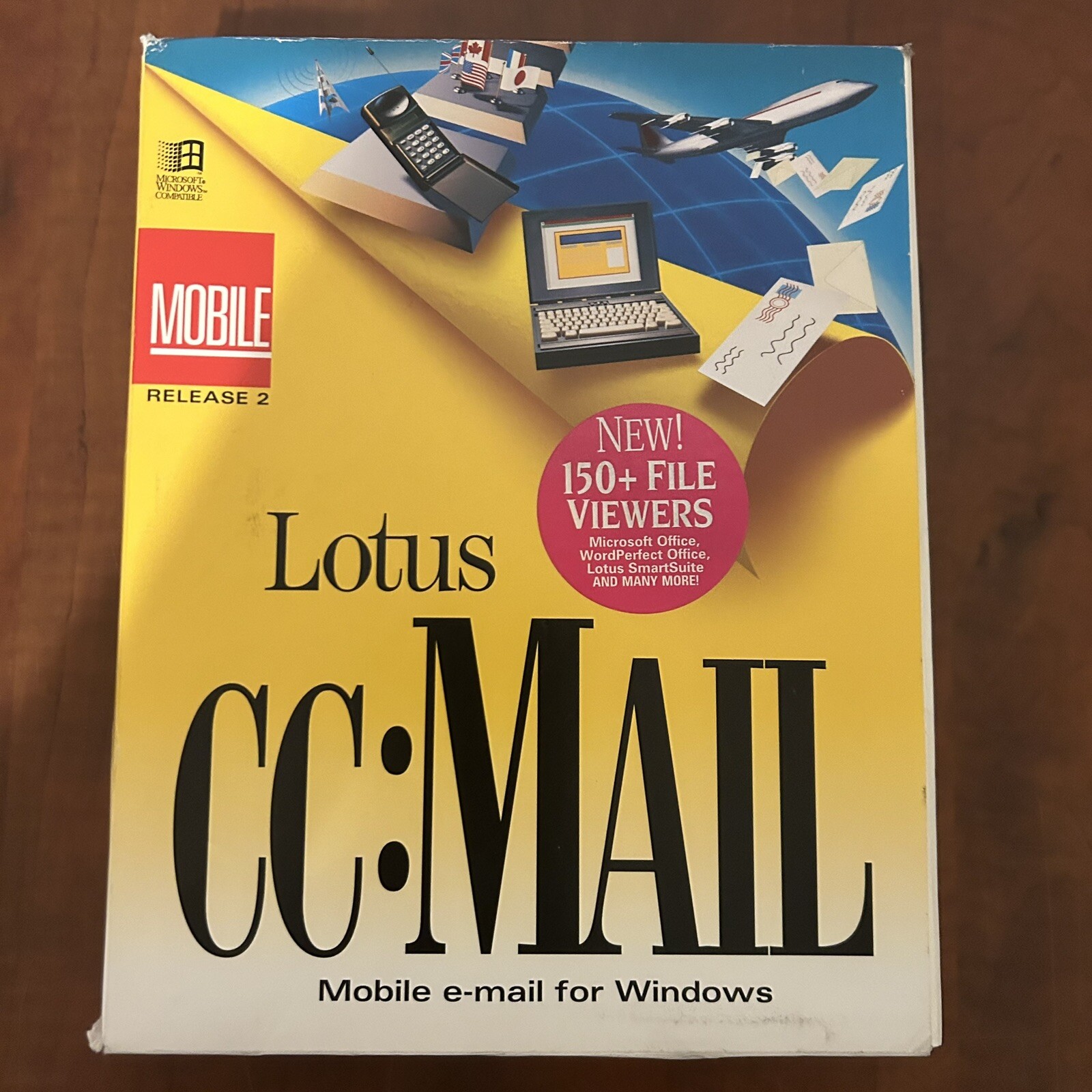 Lotus cc Mail Version 2.2 Mobile Email For Windows The Total Messaging Solution