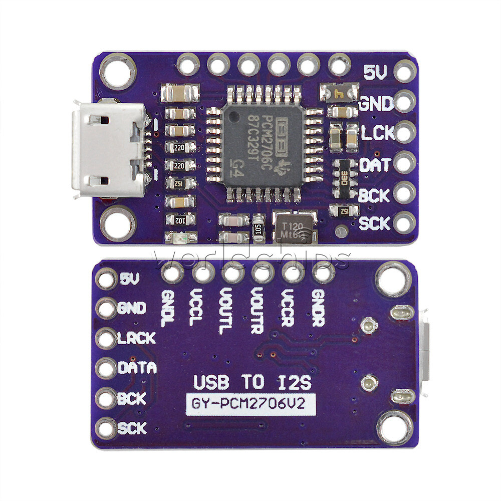 GY-PCM2706 USB TO I2S IIS Gesture Recognition Sensor Decoder Connector Module