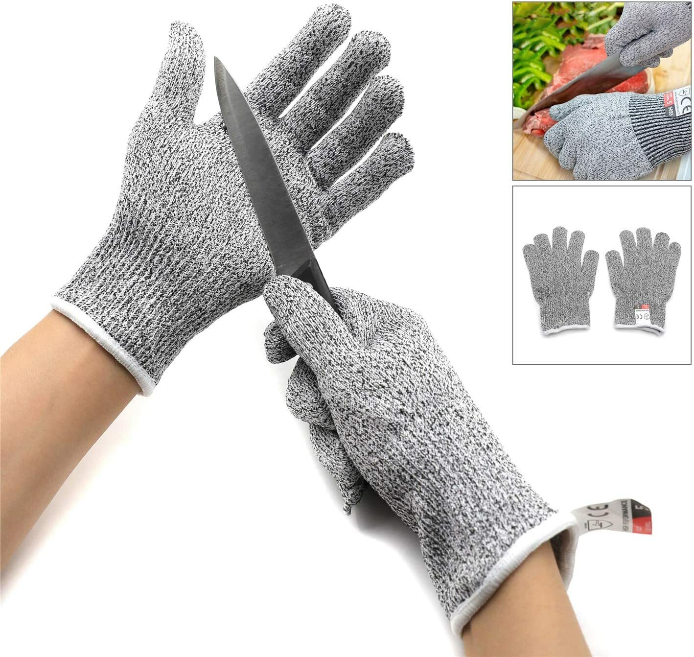 Cut Resistant Gloves For Meat Cut GardeningWood Carving Food Grade Level XXS-XL