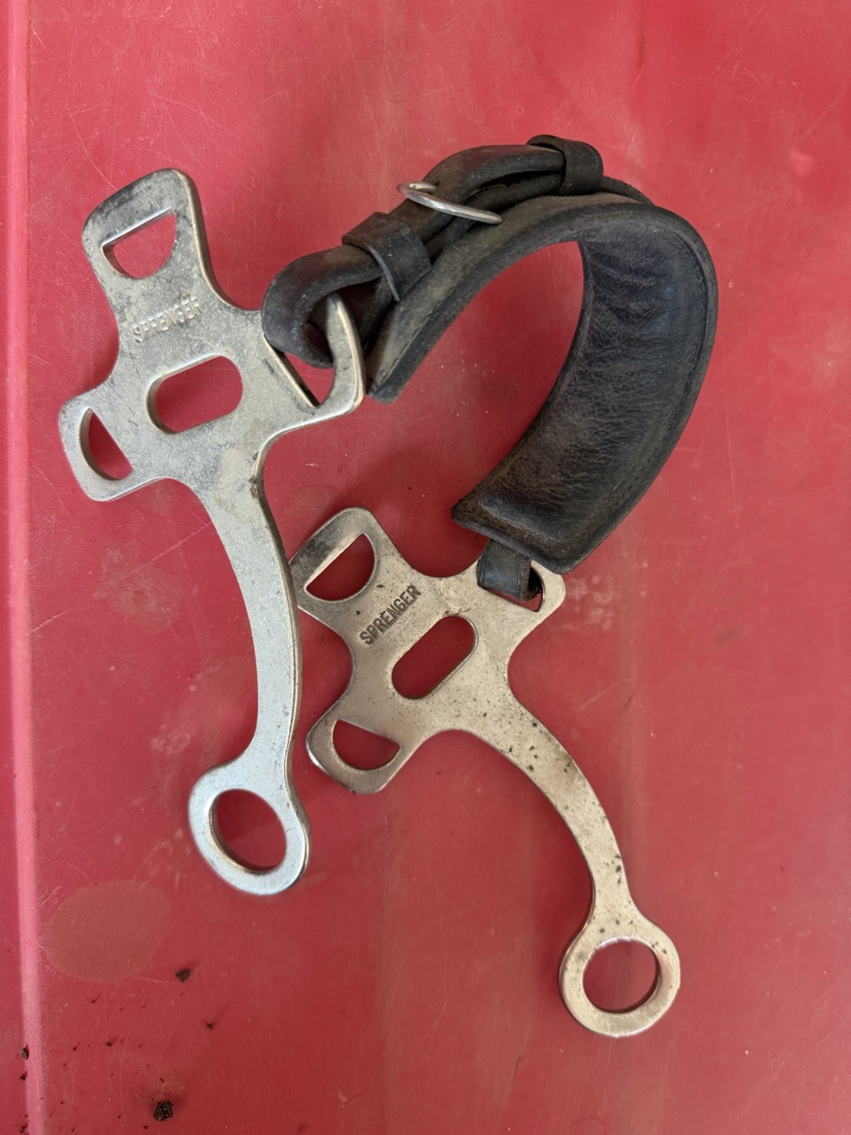 Herm Sprenger Short Shank Padded Nose Hackamore Bit Black