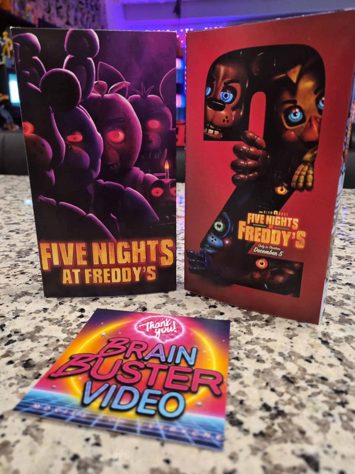 Five Nights At Freddys 1 & 2 Vhs