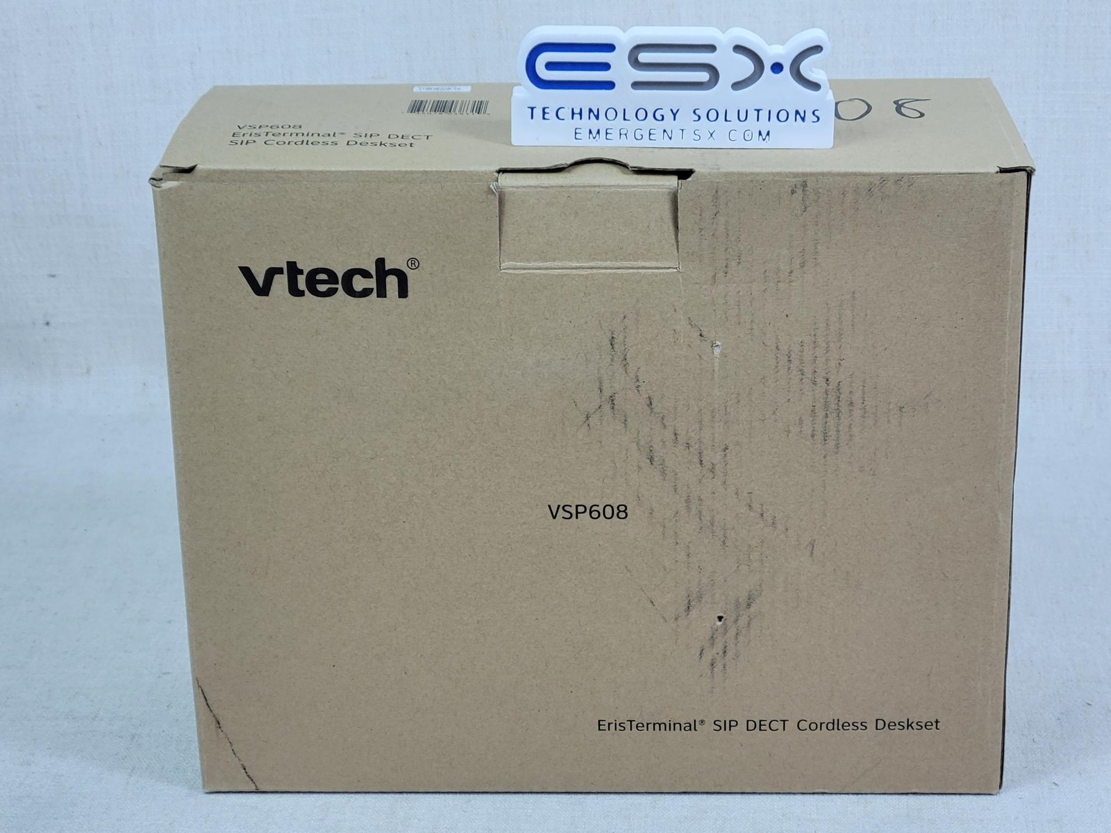VTECH - ErisTerminal SIP DECT Cordless Deskset Phone and Accessories VSP608
