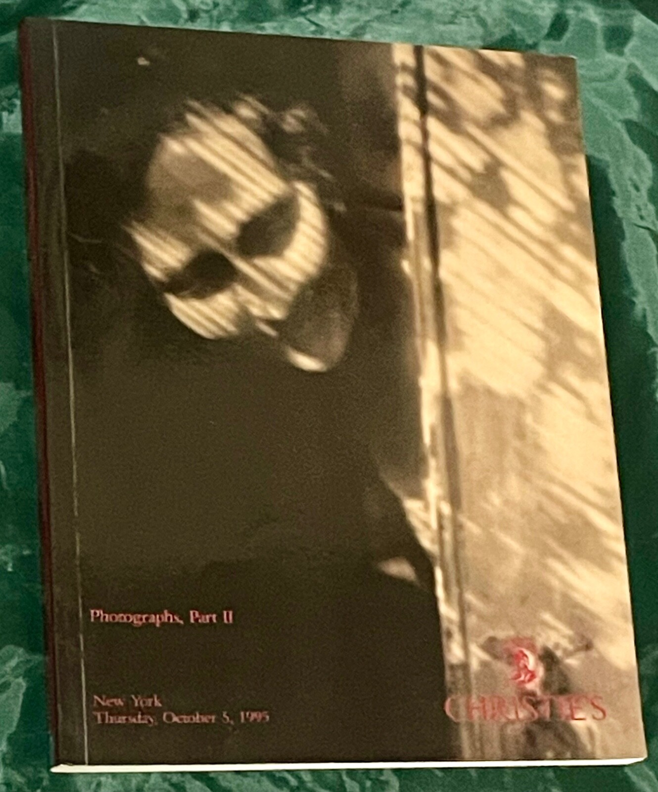 Christie’s Photographs, Part II: October 6, 1995: Sale N08264 (Catalog / VG)
