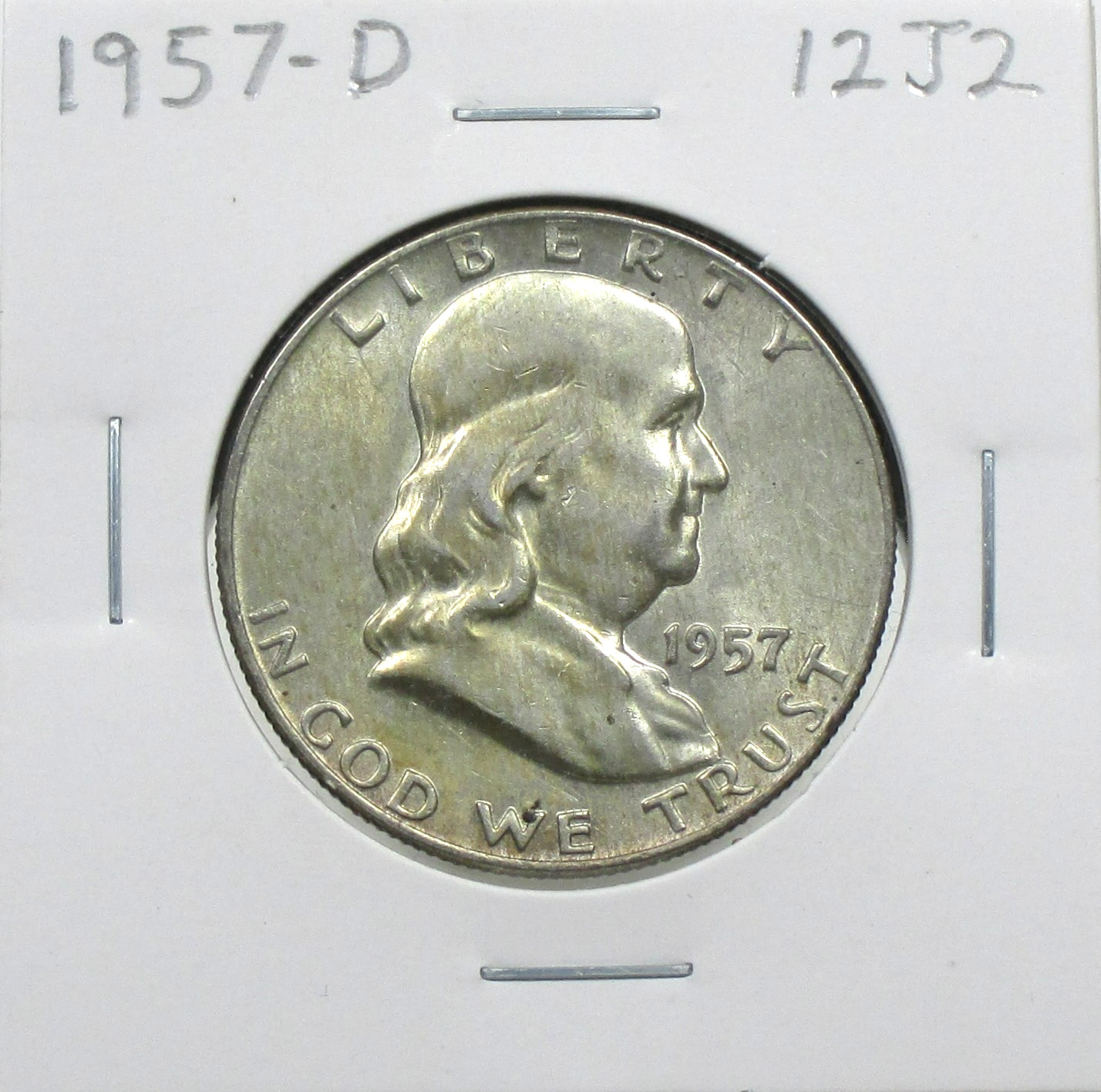 1957-D Franklin Half Dollar