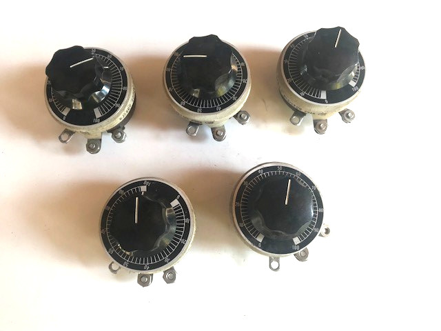 Ohmite RJS800 Rheostat 800 Ohms 0.250A Resistor 8946 (Lot of 5)