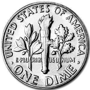1979 Roosevelt Dime BU