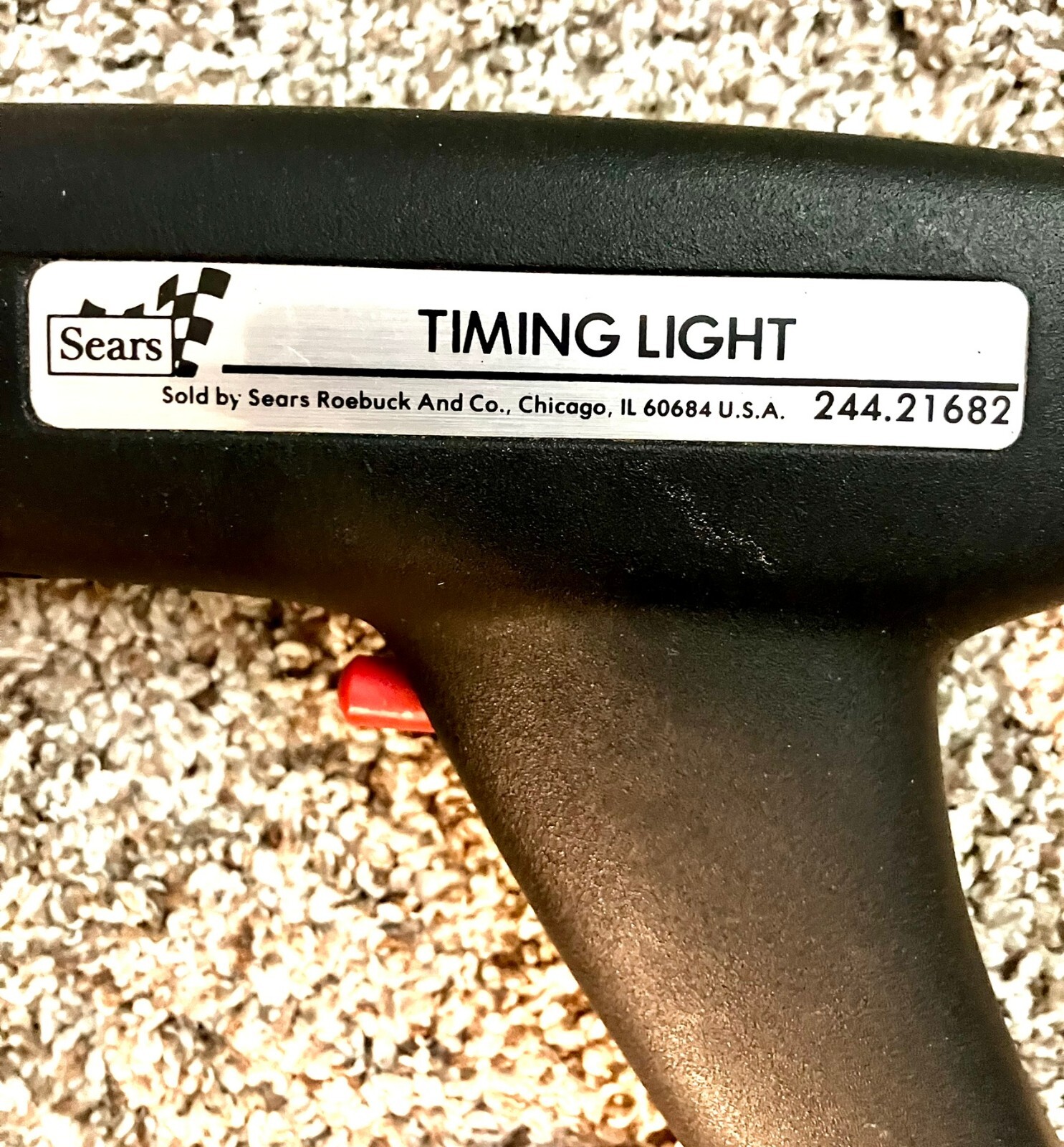 Sears Vintage Inductive Timing Light - Model 244.21682 - Untested