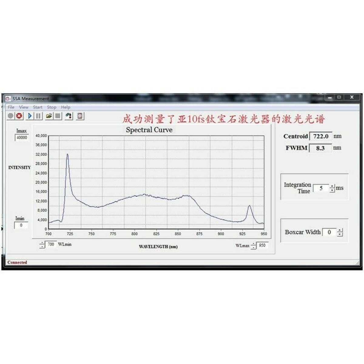 USB Linear CCD Array High Resolution TCD1304 Integration Time 1ms-100ms T-top