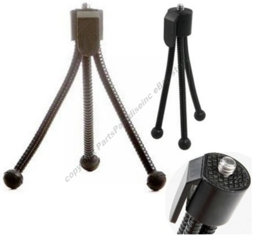 Lot10 Flex/Flexible/Adjustable Mini Webcam/Digital Camera Tripod/Tri Pod{Metal{K