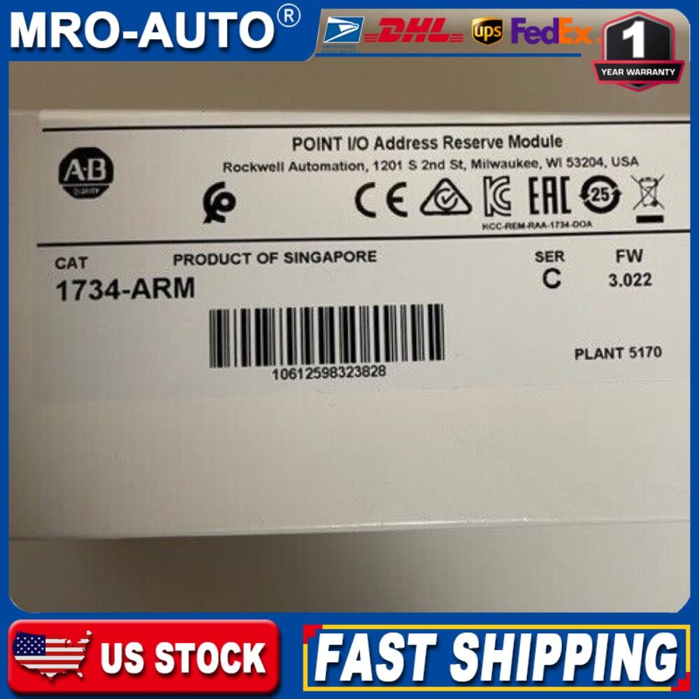 NEW 1734-ARM AB POINT I/O Address Reserve Module 1734-ARM US Free Tax