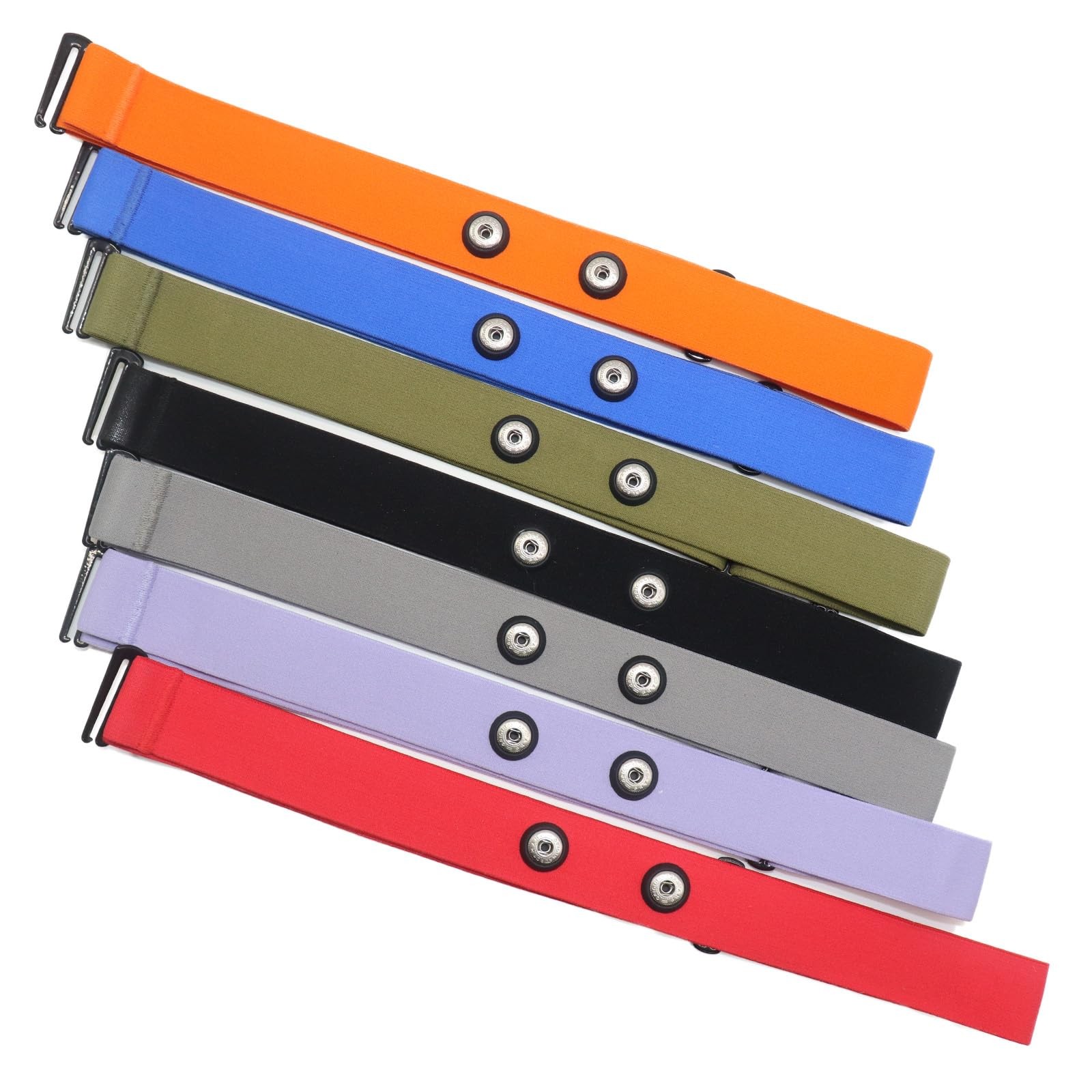 Polar H10 H9 H7 Chest Strap Replacement - Adjustable Soft Adjustable, Orange