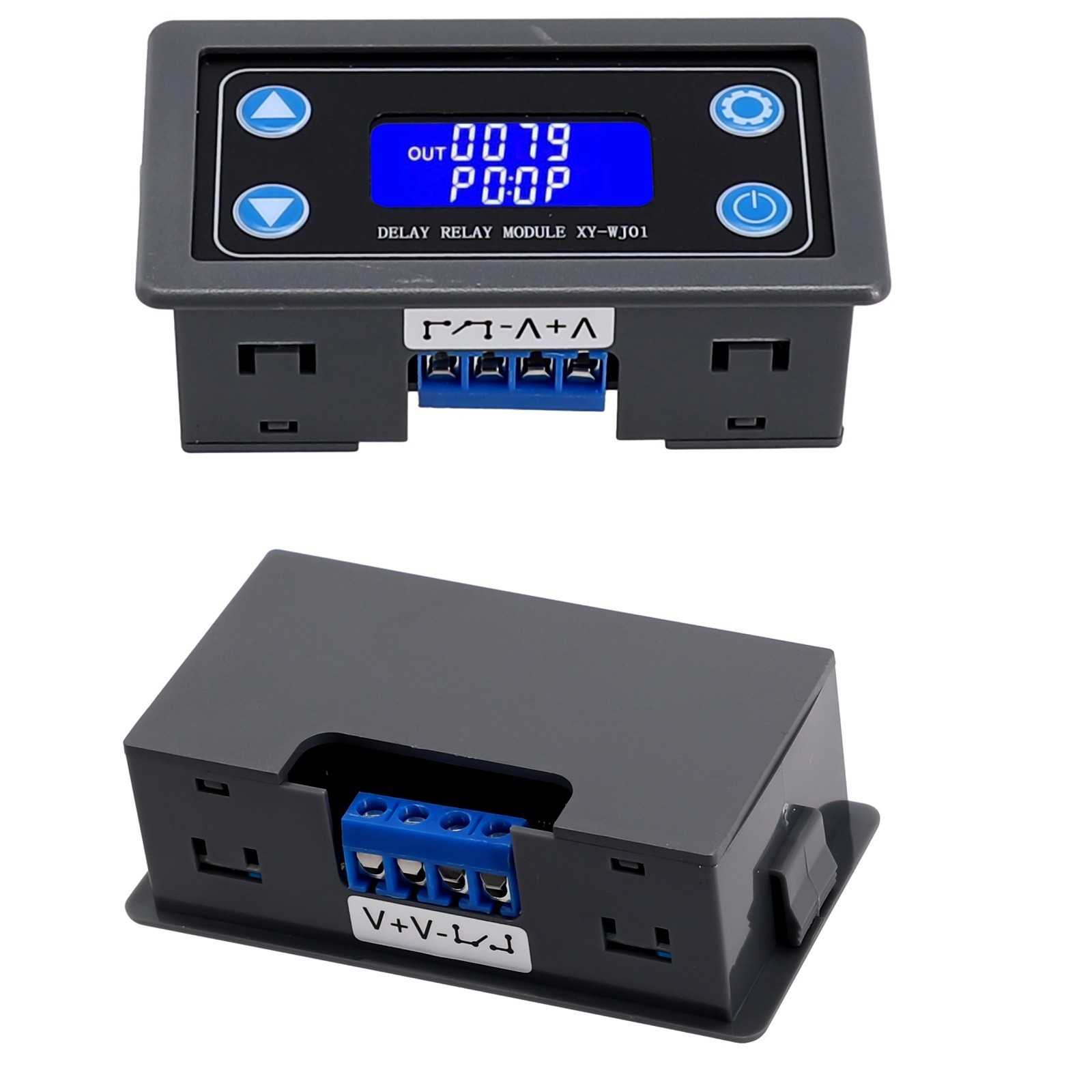 LCD Display Timer Switch for relay Dual Display DC 12V Controller Board
