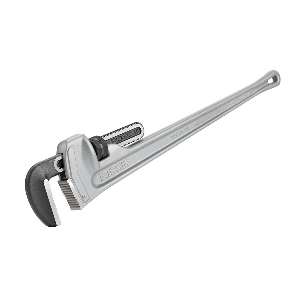 Ridgid 31115 Model 848 48" Aluminum Straight Pipe Wrench w/ 6" Pipe Capacity
