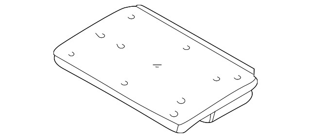 Genuine GM Ignition Module Bracket 10476155